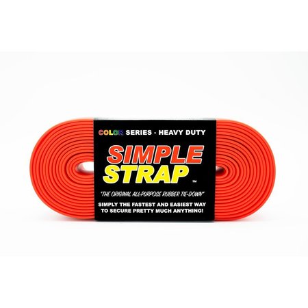 SIMPLE STRAP SMPL STRAP HD TIEDWN RED SS-2-RED